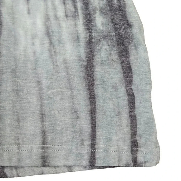 Tie Dye Short Sleeve T-shirt Size XL Blue‎ Gray Graphic Sshhh... Nobody Cares - Picture 6 of 8